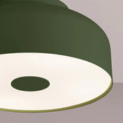 Modern olive green LED ceiling light | VUHAR