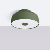 Modern olive green LED ceiling light | VUHAR