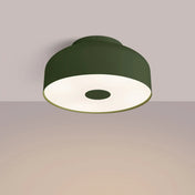 Modern olive green LED ceiling light | VUHAR