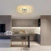 Modern statement white acrylic LED ceiling light | RAPA