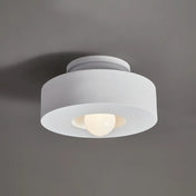 Compact Scandinavian LED ceiling light IP65 | ZEFAKO