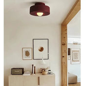 Compact Scandinavian LED ceiling light IP65 | ZEFAKO
