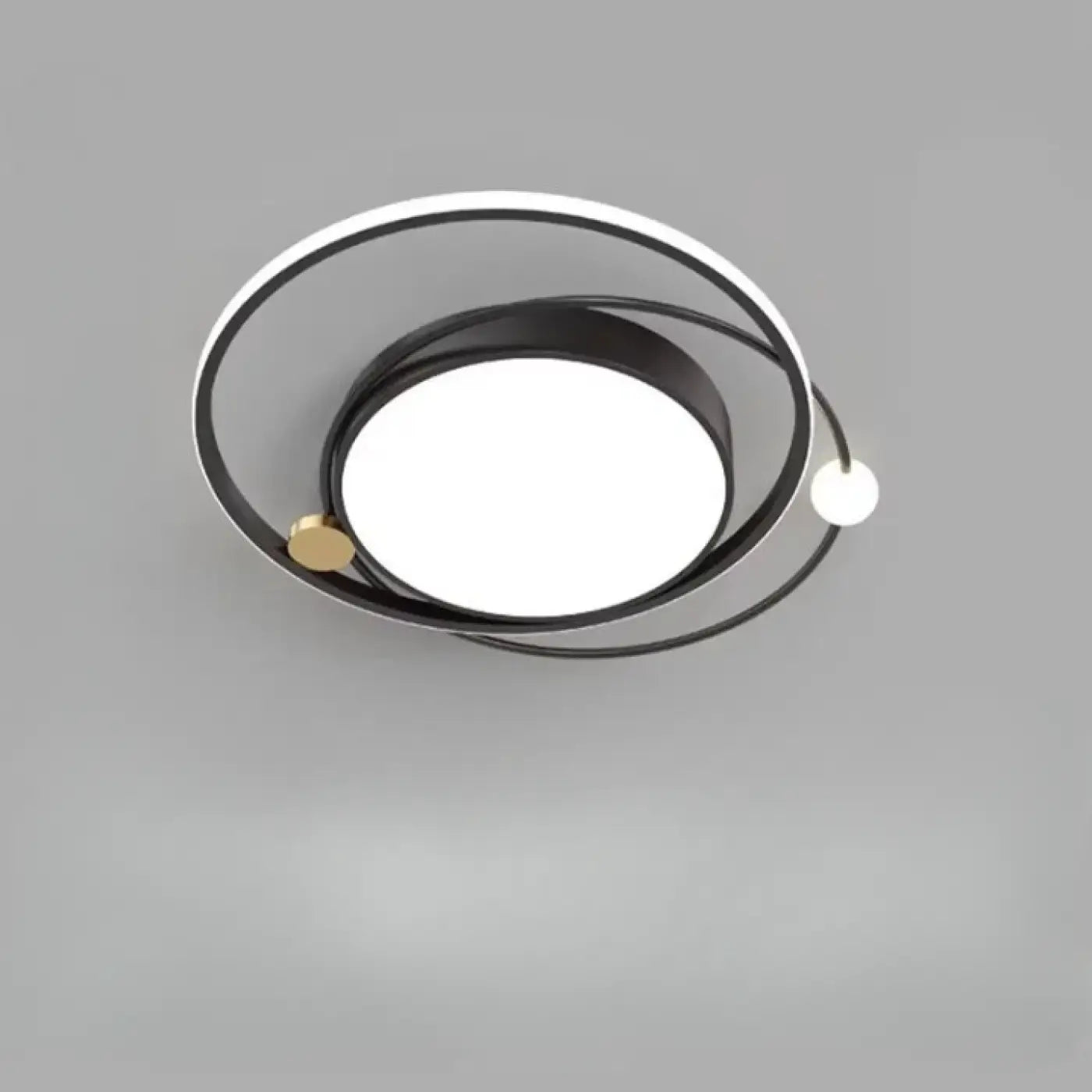 Movement-inspired gold black white design ceiling light | RESUK