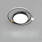 Movement-inspired gold black white design ceiling light | RESUK