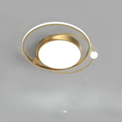 Movement-inspired gold black white design ceiling light | RESUK