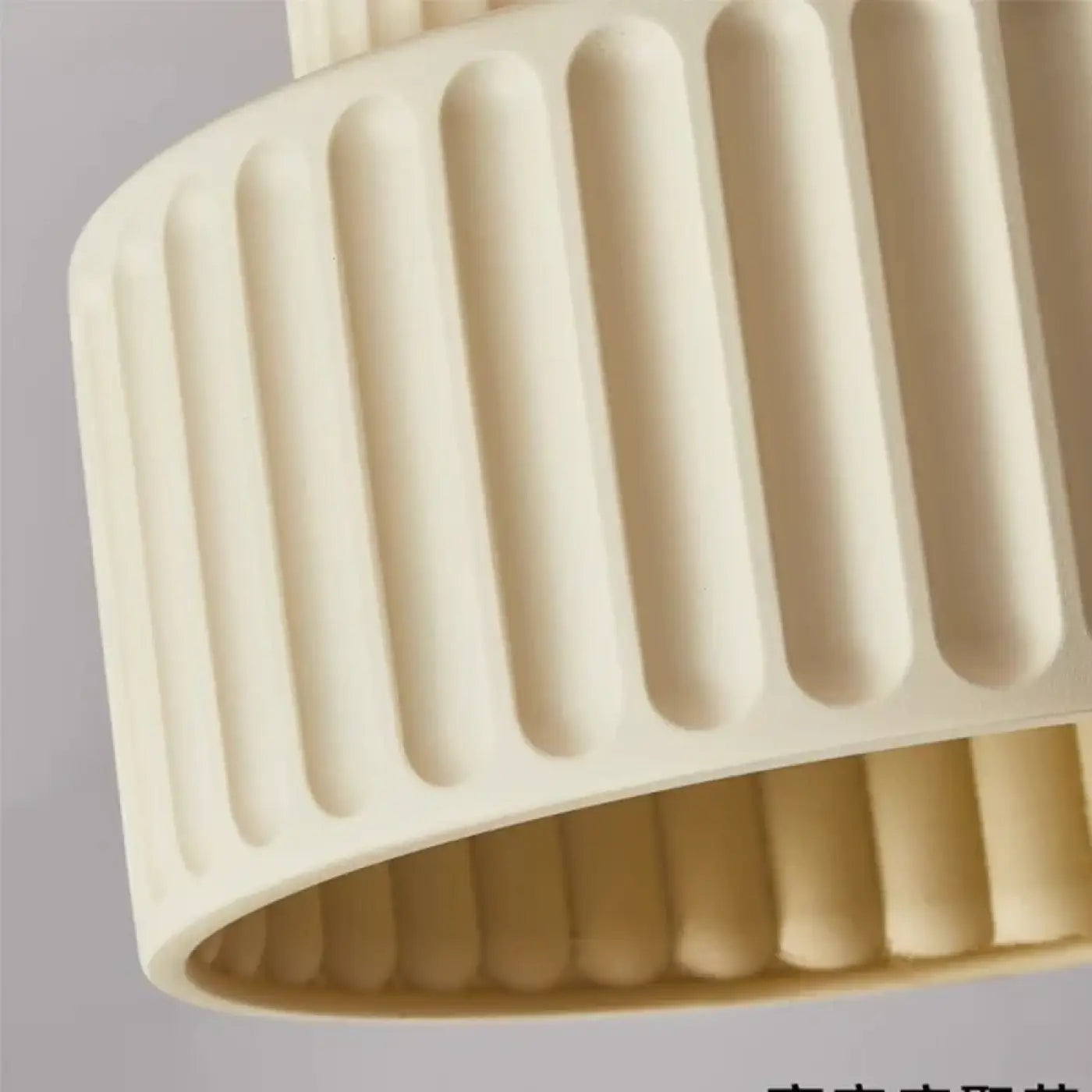 Scandinavian beige white green resin ceiling light | KEPAL