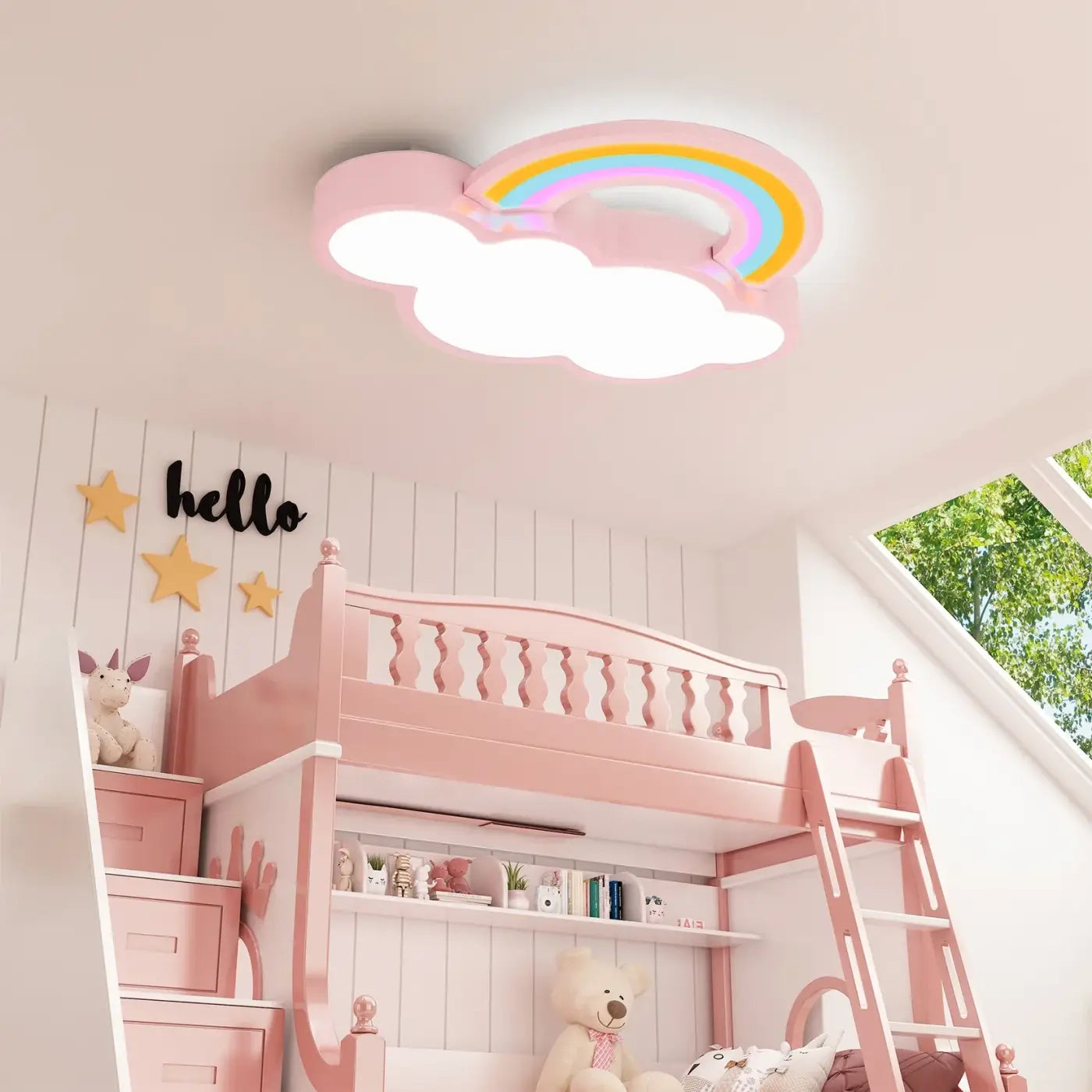 Rainbow original LED ceiling light for kids | FOSISI