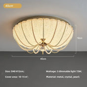 White modern design LED ceiling light | BISUS