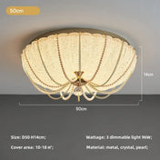 White modern design LED ceiling light | BISUS