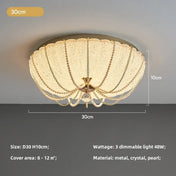 White modern design LED ceiling light | BISUS