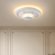Modern round white LED ceiling light | VUGO