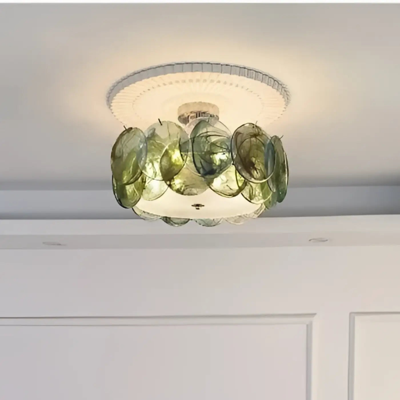 Glass art deco modern design ceiling light | ZUMO