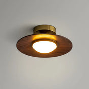Brown metal and acrylic design ceiling light | HOBIMO