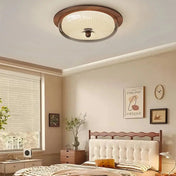 Modern resin and metal LED ceiling light | FUKE