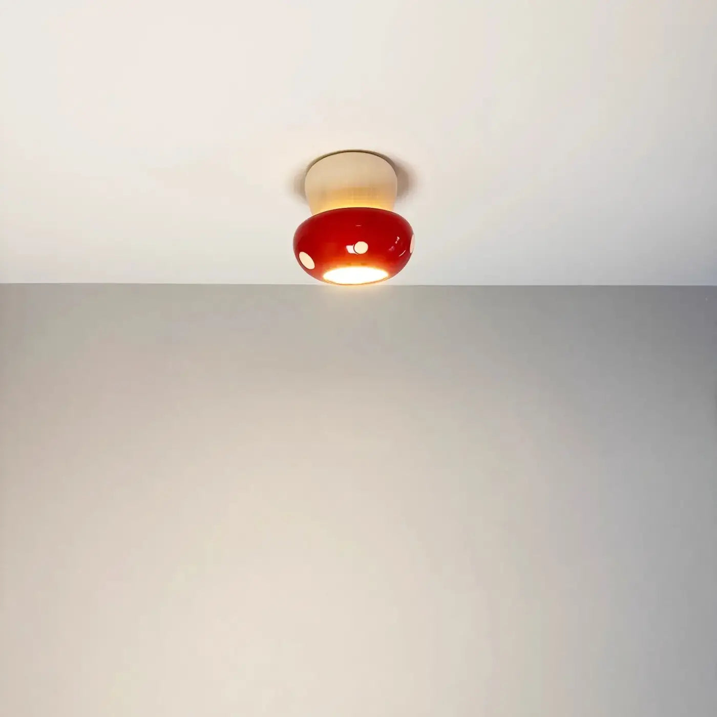 LED acrylic mushroom statement ceiling light | HIKA