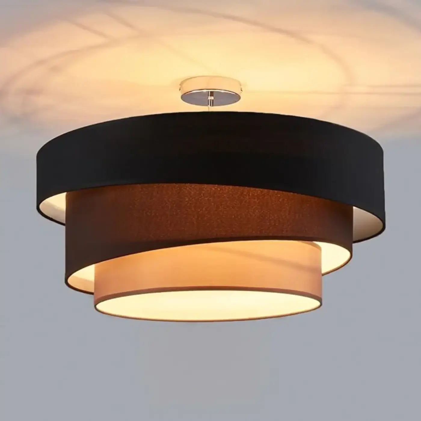 Circular design ceiling light soft glow | FEMUVE