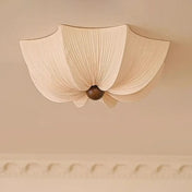 LED fabric and wood dimmable design ceiling light | HISIZA