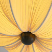 LED fabric and wood dimmable design ceiling light | HISIZA