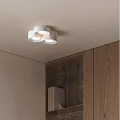 Modern metal and resin LED spot ceiling light | DUGUR