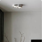 Modern metal and resin LED spot ceiling light | DUGUR