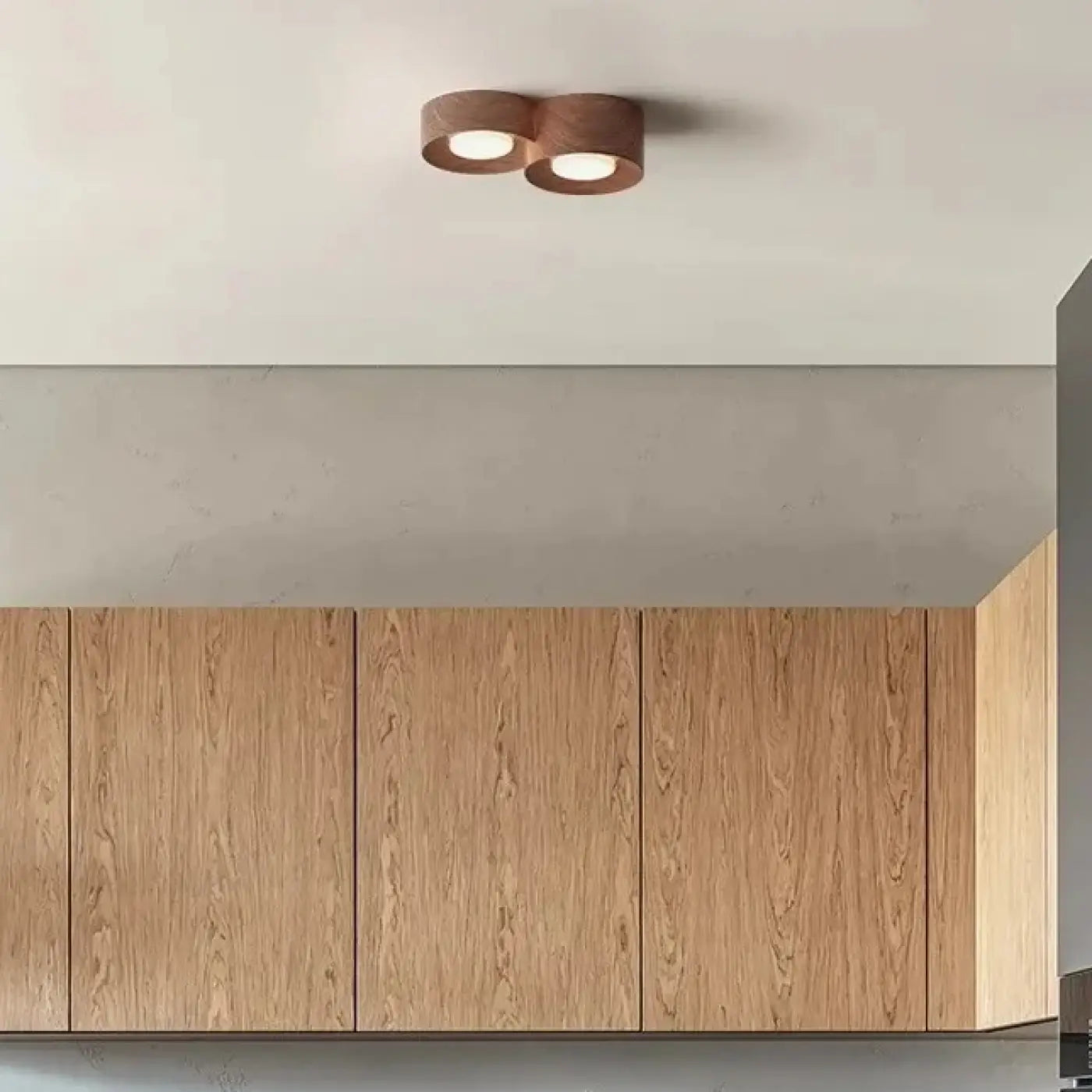 Modern metal and resin LED spot ceiling light | DUGUR