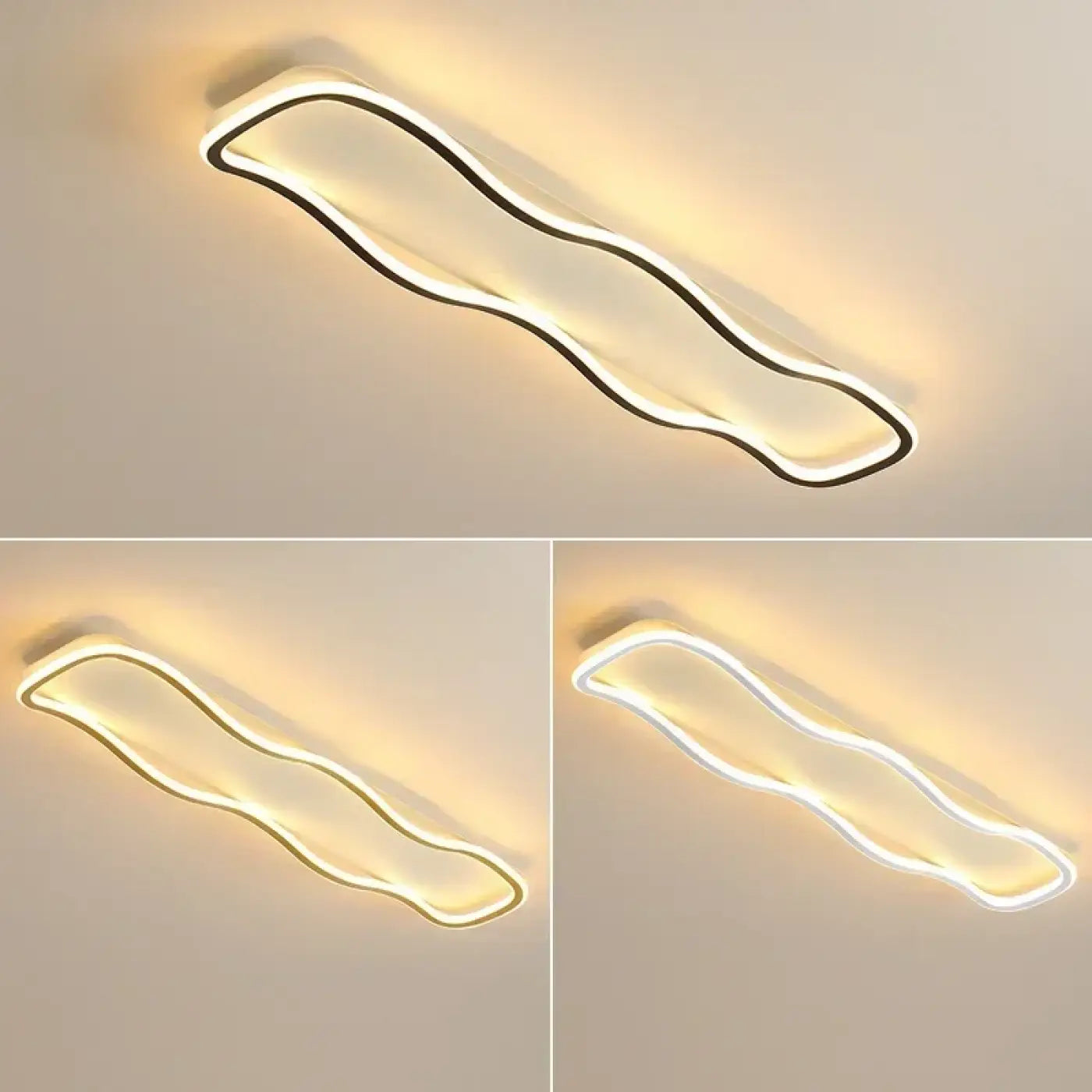 Modern design aluminium LED ceiling light | DIGIDAK