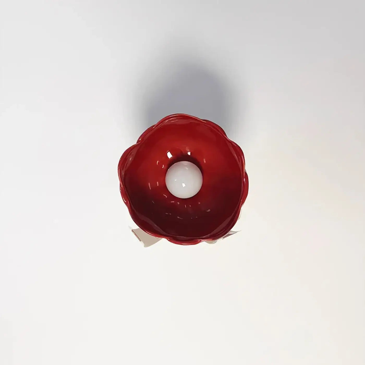 LED red decorative bow statement ceiling light | PODATU