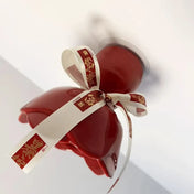 LED red decorative bow statement ceiling light | PODATU