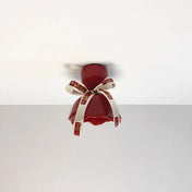 LED red decorative bow statement ceiling light | PODATU