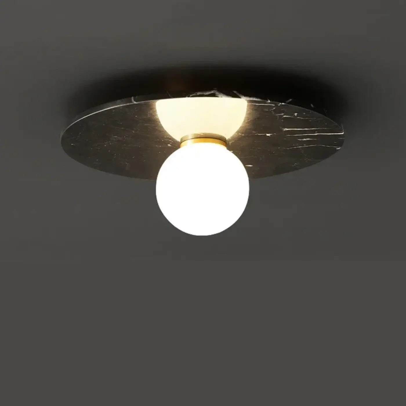 Stone design LED ceiling light IP65 | ZOZEKE