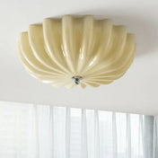 Modern wavy resin LED ceiling light | FEZUN
