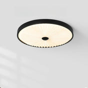 Scandinavian round wood design ceiling light | VIRI
