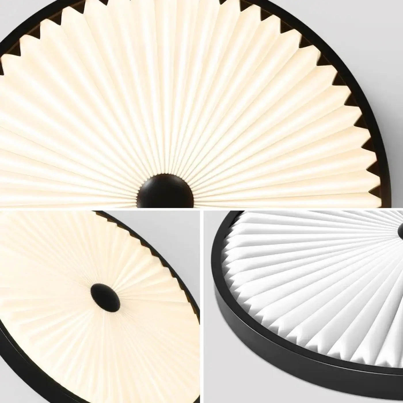Scandinavian round wood design ceiling light | VIRI