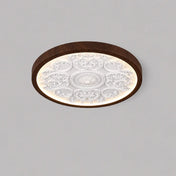 LED floral mouldings design ceiling light 33 cm | DITIVA