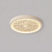 LED floral mouldings design ceiling light 33 cm | DITIVA