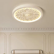 LED floral mouldings design ceiling light 33 cm | DITIVA