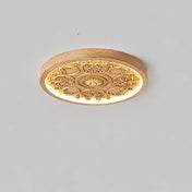 LED floral mouldings design ceiling light 33 cm | DITIVA
