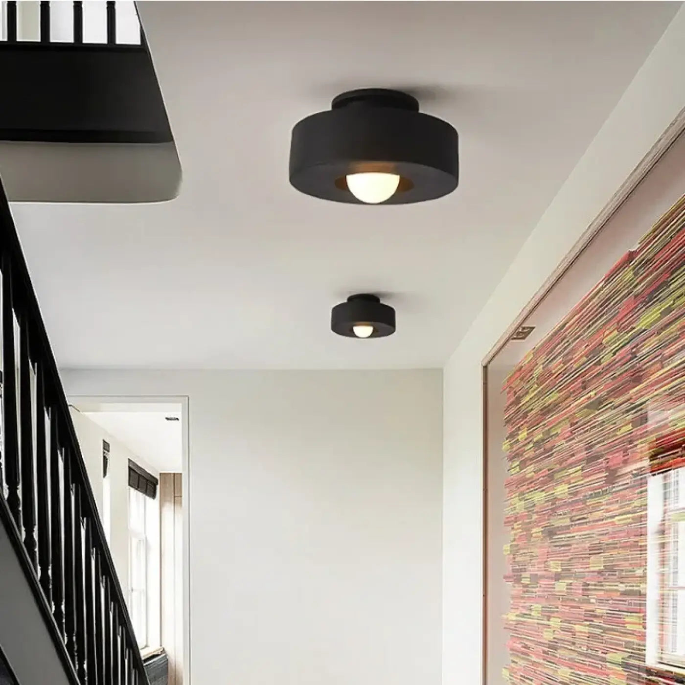 Statement design resin LED ceiling light | TOHI