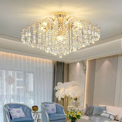 Classic chic gold crystal ceiling light | DISEZO
