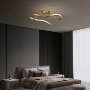 Gold modern art deco design ceiling light | SENI