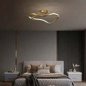 Gold modern art deco design ceiling light | SENI
