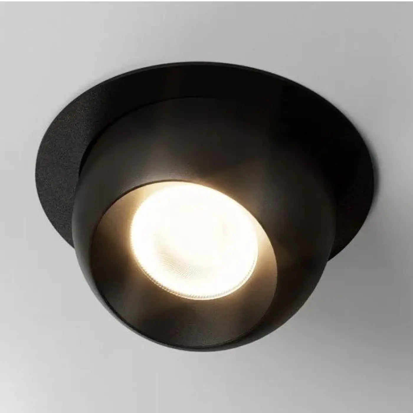Dimmable white aluminium LED ceiling light | FUHO