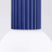 Ultramarine LED design ceiling light IP44 | LAKI