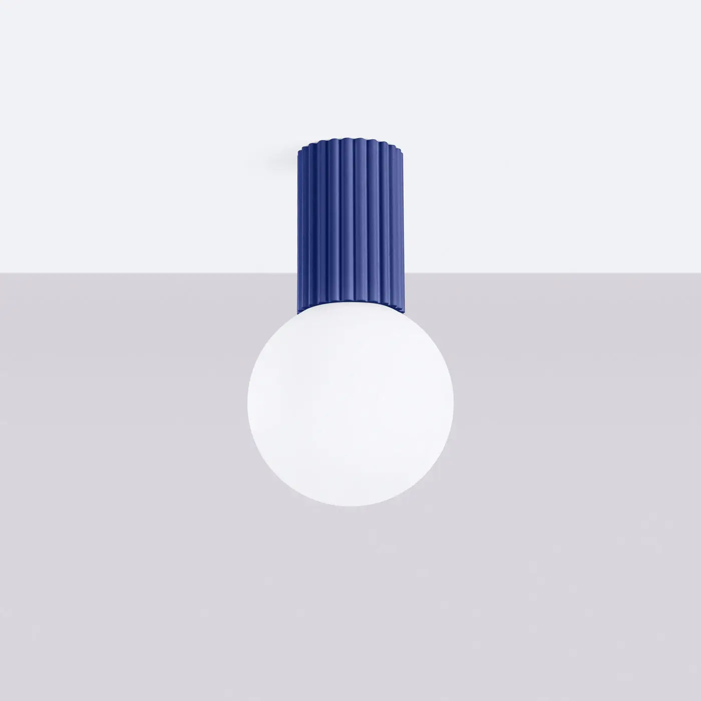 Ultramarine LED design ceiling light IP44 | LAKI