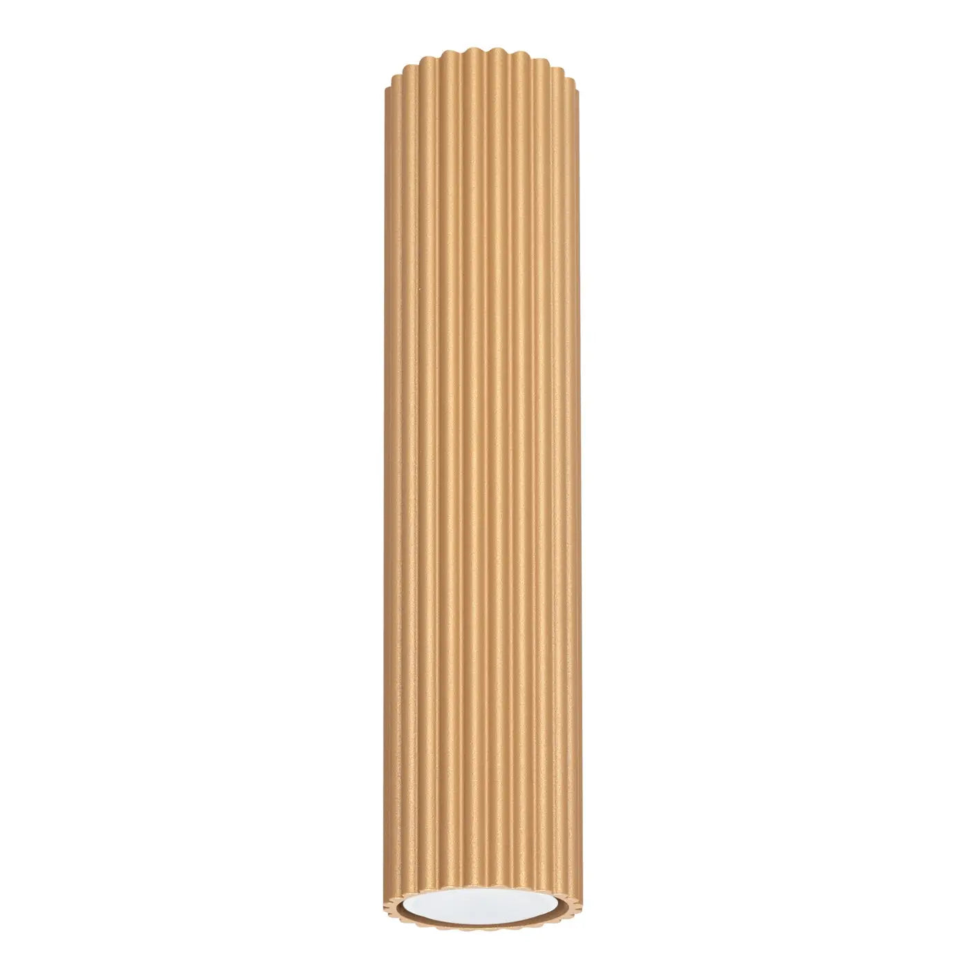 Minimalist gold aluminium LED ceiling light | TINUNAN