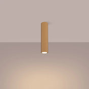 Minimalist gold aluminium LED ceiling light | TINUNAN
