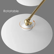 Art deco white and gold 6-light ceiling light | MURINU