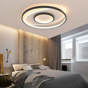 Black and white modern design LED ceiling light | SIZAZE