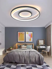 Black and white modern design LED ceiling light | SIZAZE