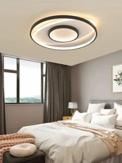 Black and white modern design LED ceiling light | SIZAZE